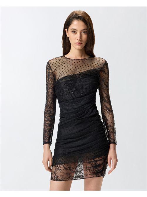 Abito in pizzo effetto patchwork PINKO | 105714A2T5/Z99